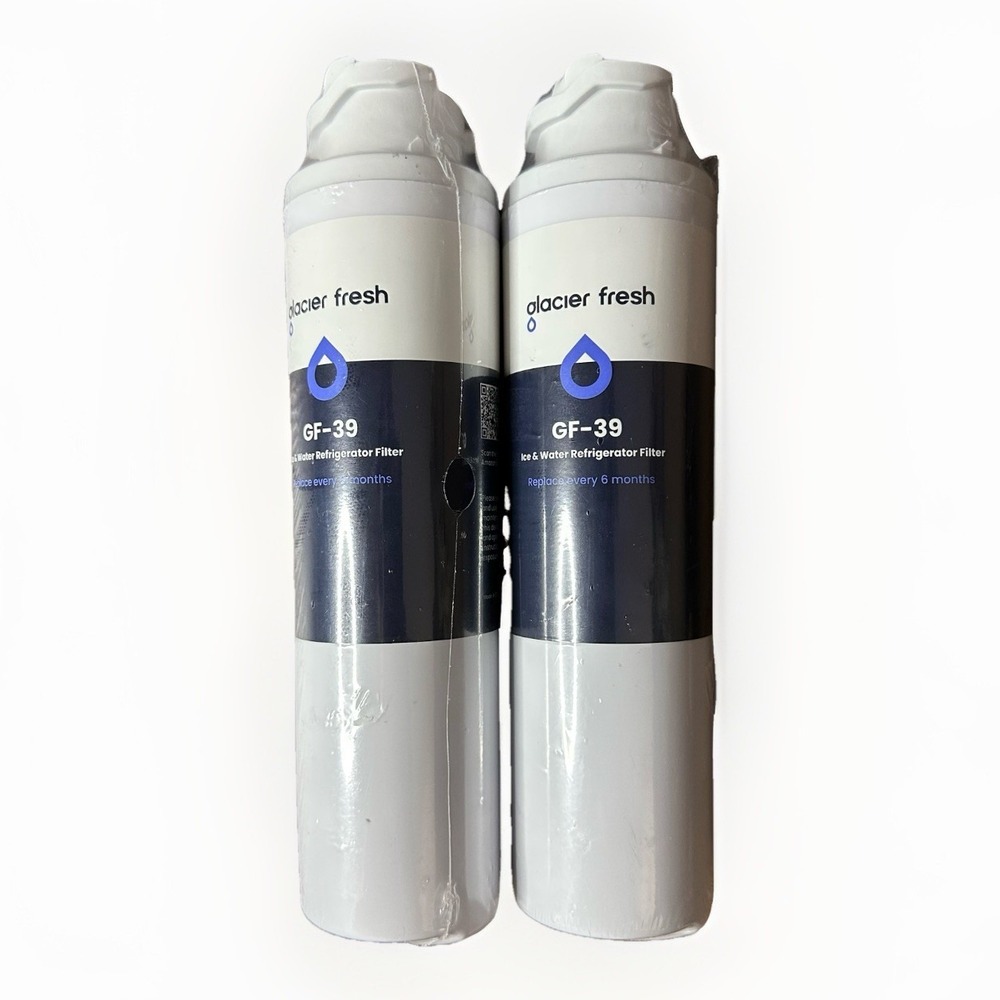 Lot of 2 Glacier Fresh GF-39 Replacement 4USMAXLF01 NSF Certified Water Filter